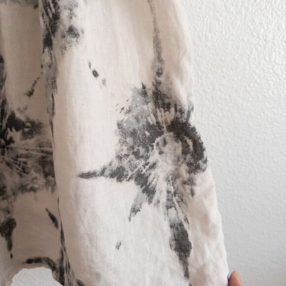 Bellambia Linen Neutral Tank Top Blouse Size Small - Picture 4 of 8